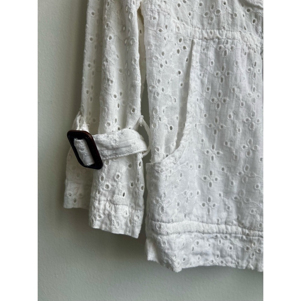 🛍️ American Rag White Eyelet Spring Coat - Picture 5 of 6